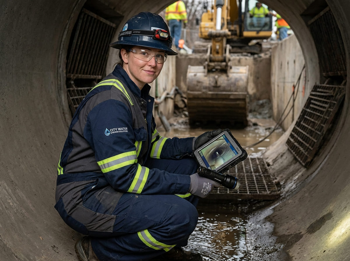 Sewer Line Inspection & Replacement in Mathis